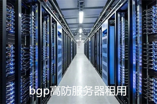 bgp高防服务器租用